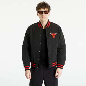 Bomber bunda New Era Chicago Bulls NBA Script Bomber Jacket Black