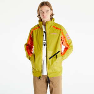 Větrovka adidas Performance Terrex Utilitas RAIN.RDY Jacket Pulse Olive/ Semi Impact Orange