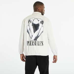 Pánská jarní bunda PLEASURES Bended Coach Jacket Off White