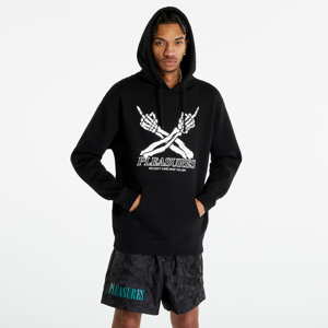 Mikina PLEASURES Don'T Care Hoodie Black