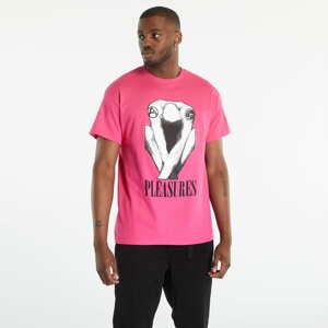 Tričko s krátkým rukávem PLEASURES Bended T-Shirt Hot Pink