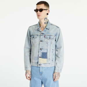 Pánská jarní bunda Levi's ® The Trucker Jacket Torn Up Dx Light Indigo - Worn In