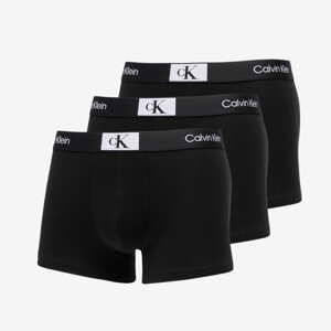 Calvin Klein ´96 Cotton Stretch Trunks 3-Pack Black/ Black/ Black