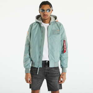 Bomber bunda Alpha Industries MA-1 TT Hood Custom Dusty Green