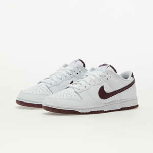 Nike Dunk Low Retro White/ Night Maroon-White