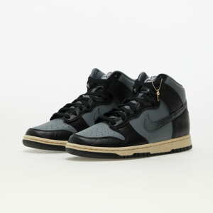 Nike Dunk High Retro Premium Smoke Grey/ Black-Beach-Black