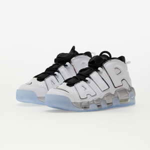 Nike W Air More Uptempo White/ Metallic Silver-Black-Clear