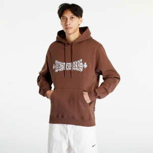 Mikina Wasted Paris Hoodie London Cross Slate Brown