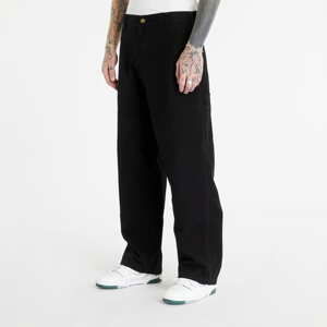Kalhoty Carhartt WIP Wide Panel Pant Black Rinsed
