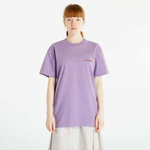 Tričko s krátkým rukávem Carhartt WIP American Script Short Sleeve T-Shirt UNISEX Purple