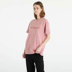 Tričko s krátkým rukávem Carhartt WIP Duster Short Sleeve T-Shirt UNISEX Dahlia Garment Dyed