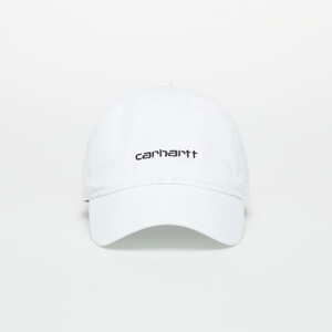 Kšiltovka Carhartt WIP Canvas Script Cap White/ Black