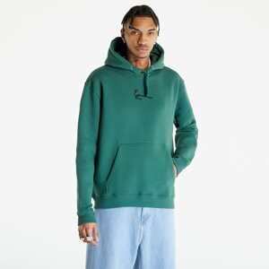 Mikina Karl Kani Small Signature Essential Hoodie Dark Green