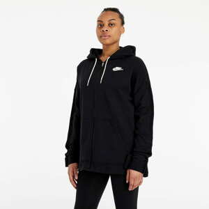 Dámská mikina Nike Sportswear W Full-Zip French Terry Hoodie Black/ Black/ White