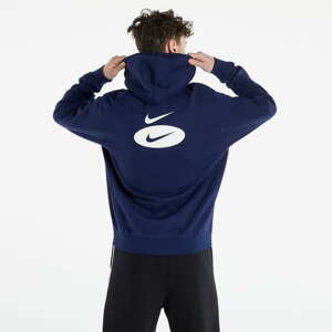 Mikina Nike NSW Swoosh League Men's Fleece Hoodie Midnight Navy