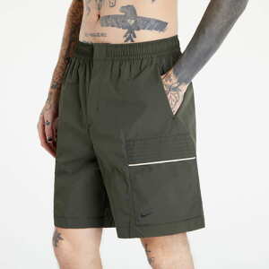 Šortky Nike Sportswear Essentials Woven Utility Shorts Sequoia/ Sail/ Ice Silver/ Sequoia