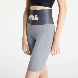 Legíny Nike Sportswear Circa High-Rise Bike Shorts Medium Ash/ Heather/ White/ Pearl White
