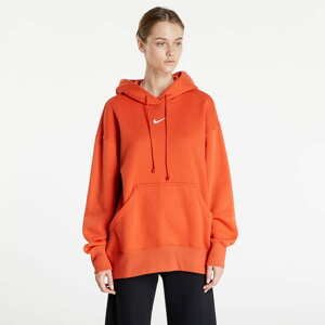 Dámská mikina Nike Sportswear Phoenix Fleece Women's Oversized Pullover Hoodie Mantra Orange/ Sail