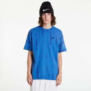 Tričko s krátkým rukávem Nike Sportswear Premium Essentials Men's Tie-Dyed T-Shirt Dark Marina Blue