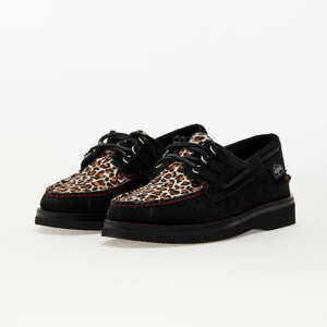 PLEASURES x Sperry Vibram 3-Eye Boat Shoe Black