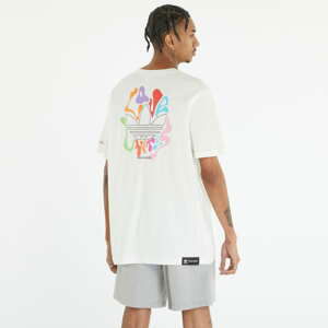 Dámské tričko adidas Originals x RICH MNISI Pride Graphic Short Sleeve Tee Off White