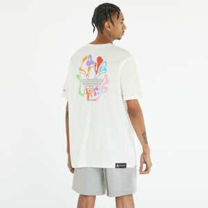 Dámské tričko adidas Originals x RICH MNISI Pride Graphic Short Sleeve Tee UNISEX Off White