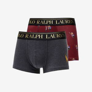 Polo Ralph Lauren Trunk Gb 2-Pack Charcoal/ Holiday Red