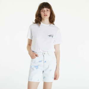 Dámské tričko TOMMY JEANS Relaxed Tommy Signature Short Sleeve Tee White