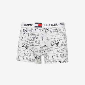 Tommy Hilfiger 85 Cotton Trunks Print 1-Pack Greetings White