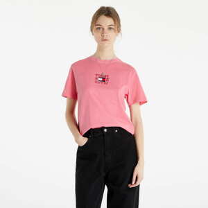 Dámské tričko TOMMY JEANS Relaxed Timeless Box Short Sleeve Tee Garden Rose