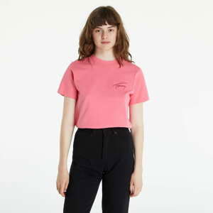 Dámské tričko TOMMY JEANS Relaxed Tommy Signature Short Sleeve Tee Garden Rose