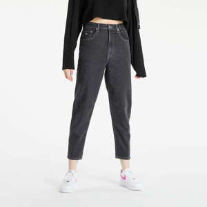 Dámské jeans TOMMY JEANS Mom Jeans Ultra High Rise Tapered Jeans Denim Black