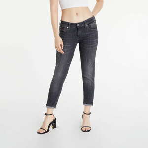 Dámské jeans TOMMY JEANS Scarlett Low Rise Skinny Ankle Jeans Denim Black