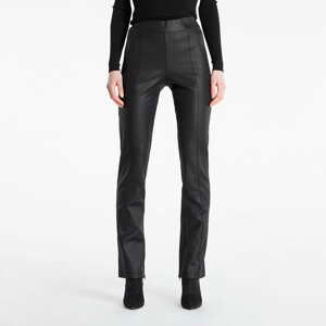 Dámské kalhoty CALVIN KLEIN JEANS Coated Milano Split Pant Ck Black