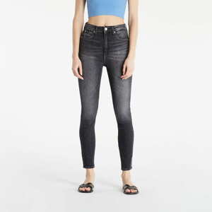 Dámské jeans CALVIN KLEIN JEANS High Rise Skinny Ankle Denim Black