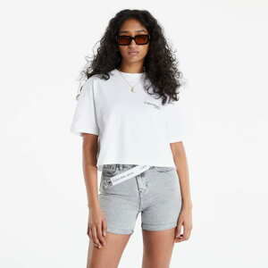 Dámské tričko CALVIN KLEIN JEANS Back Urban Logo Tee Bright White