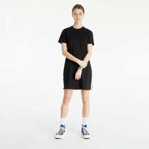 Šaty CALVIN KLEIN JEANS Side Contrast Tape T-Shirt Dress Ck Black