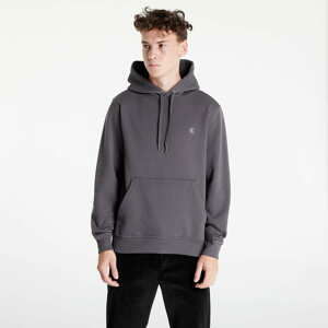 Mikina CALVIN KLEIN JEANS Logo Tape Hoodie Grey