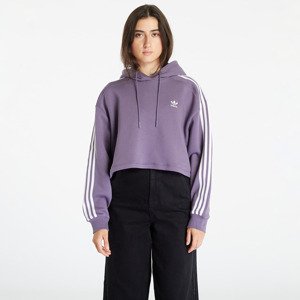 Mikina adidas Originals Hoodie Cropped Shale Violet XXS-XS