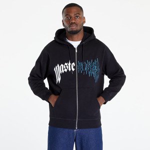 Wasted Paris Hoodie Zip Dark Pitcher Black