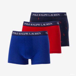 Boxerky Polo Ralph Lauren Stretch Cotton Three Classic Trunks Blue XL