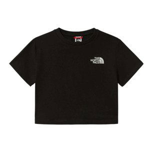 The North Face W Crop Tee Black