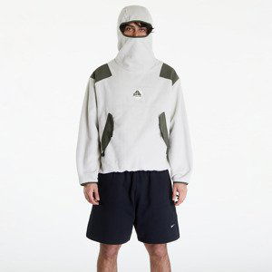 Mikina Nike ACG Men's Balaclava Retro Fleece Pullover Light Bone/ Cargo Khaki/ Black/ Cargo Khaki XS