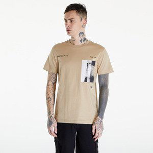 Tričko Calvin Klein Jeans Serenity Multi Graphic Beige L