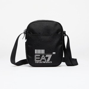 EA7 Emporio Armani Man's Pouch Bag Black/ White Logo