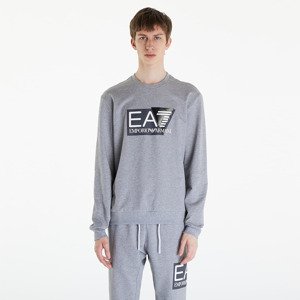 Mikina EA7 Emporio Armani Felpa Medium Grey Melange XXL