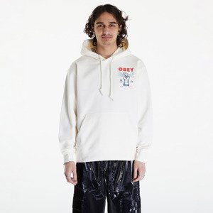 Mikina OBEY New Clear Power Hoodie Unbleached M