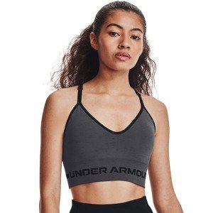 Under Armour Seamless Low Long Htr Bra Pitch Gray