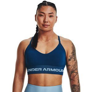 Under Armour Seamless Low Long Bra Varsity Blue