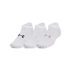 Under Armour Essential No Show 3-Pack White